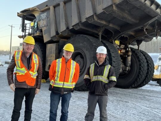 MLA Larry Neufeld Visits Quintette Mine